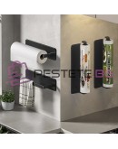 Самозалепваща метална поставка кухненска ролка